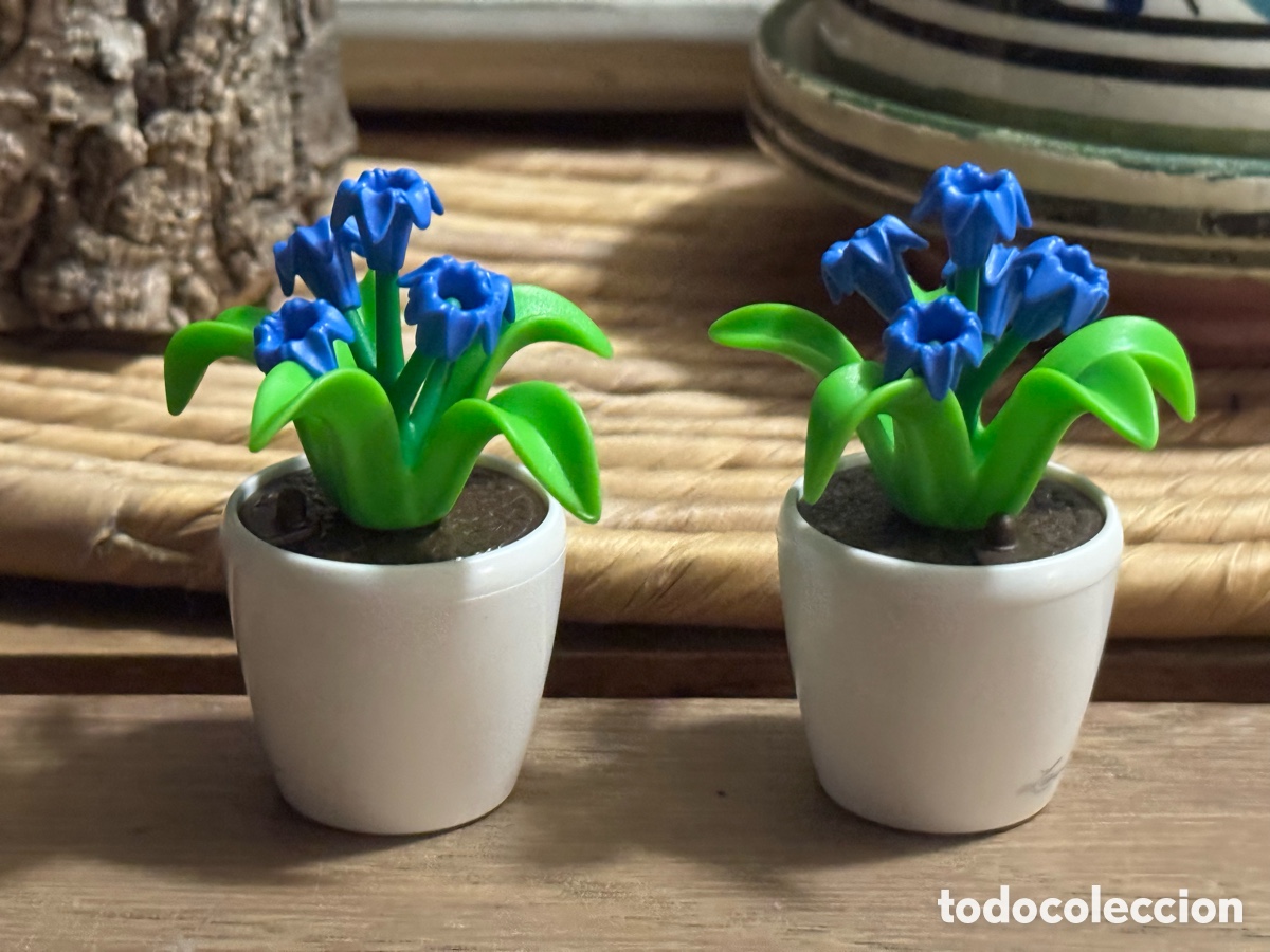 Playmobil: Lote 2 Macetas Flores Playmobil