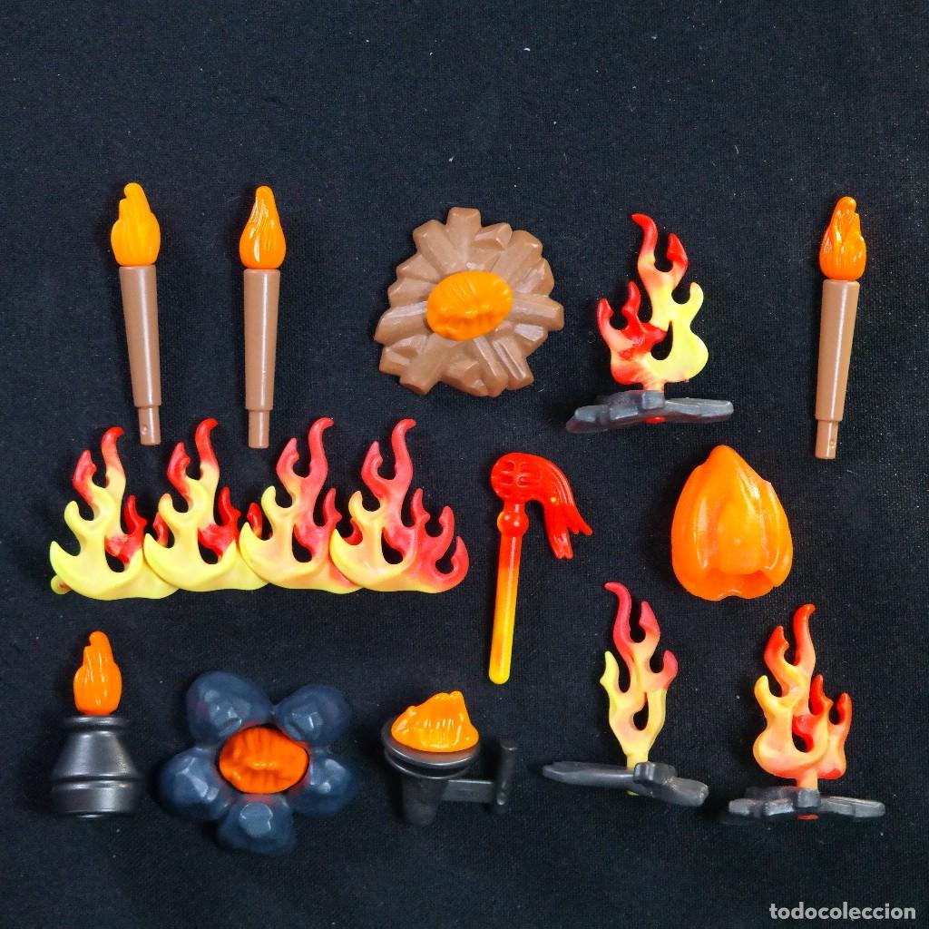 Playmobil: Playmobil antorchas y fuegos ☼