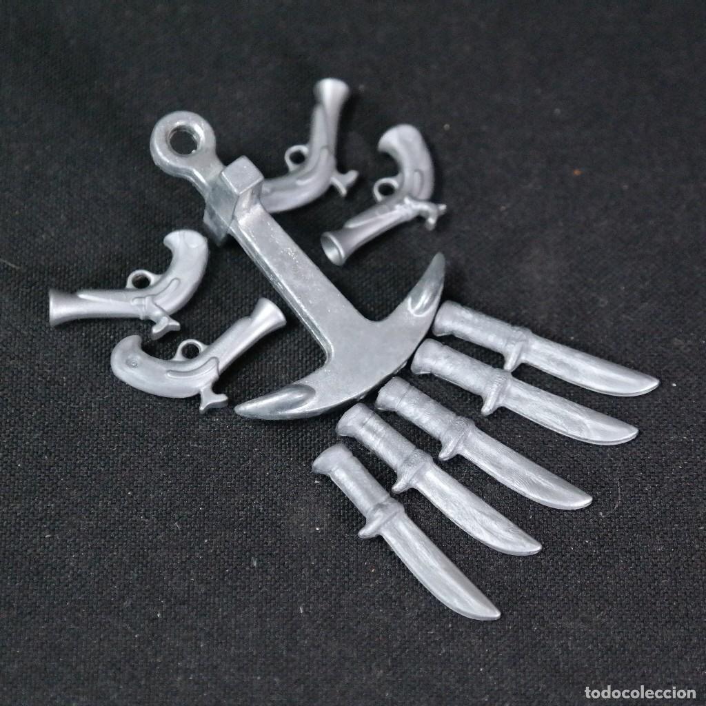 Playmobil: Playmobil ancla de metal con cuchillos y pistolas ☼