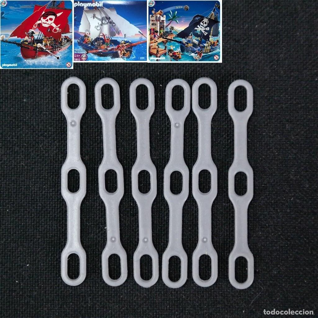 Playmobil: Playmobil clips para fijar velas de barcos piratas 5775 5810 5869 ☼