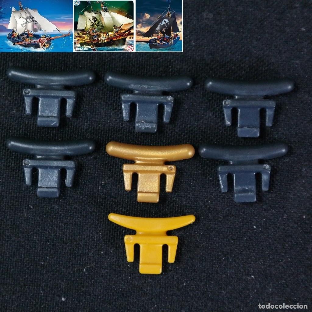 Playmobil: Playmobil amarres gris oscuro ocre y dorado barco pirata 3900 5733 3860 ☼