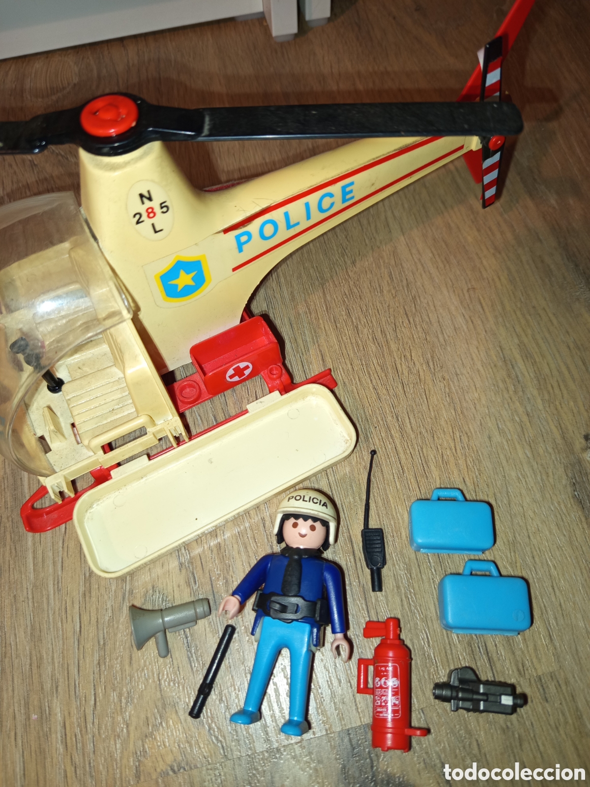 Playmobil: Helic&oacute;ptero policia, Playmobil