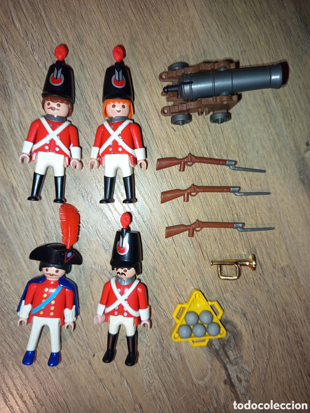 Playmobil: Playmobil, guardia con ca&ntilde;on
