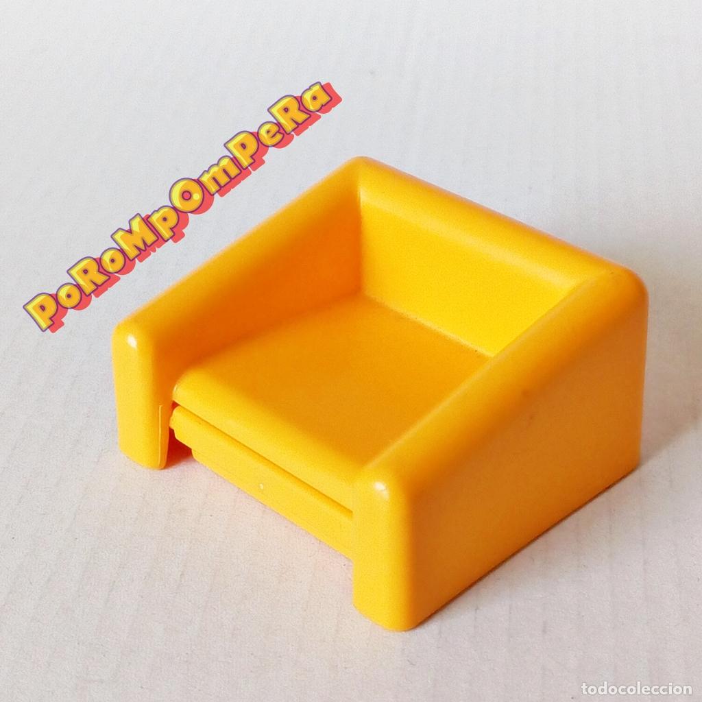 Playmobil: PLAYMOBIL SOF&Aacute; CONVERTIBLE AMARILL-MOSTAZ? CAMA CASA VACACIONAL 3230 SIMILAR 3771 SILL&Oacute;N SAL&Oacute;N T5