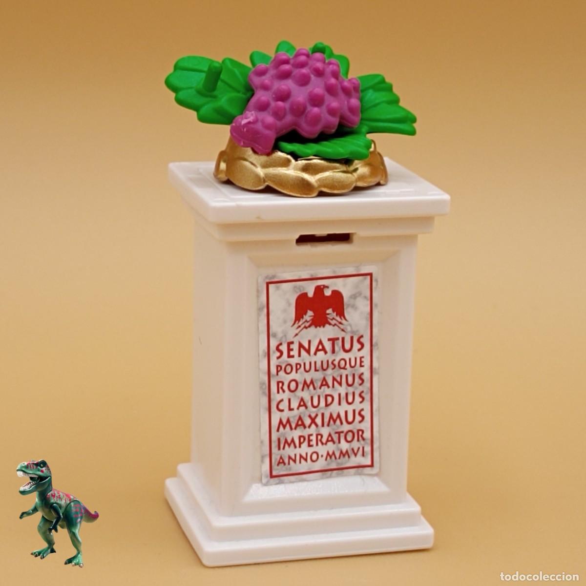Playmobil: Playmobil pedestal columna estatua tumba altar emperador romano roma griego flores laurel