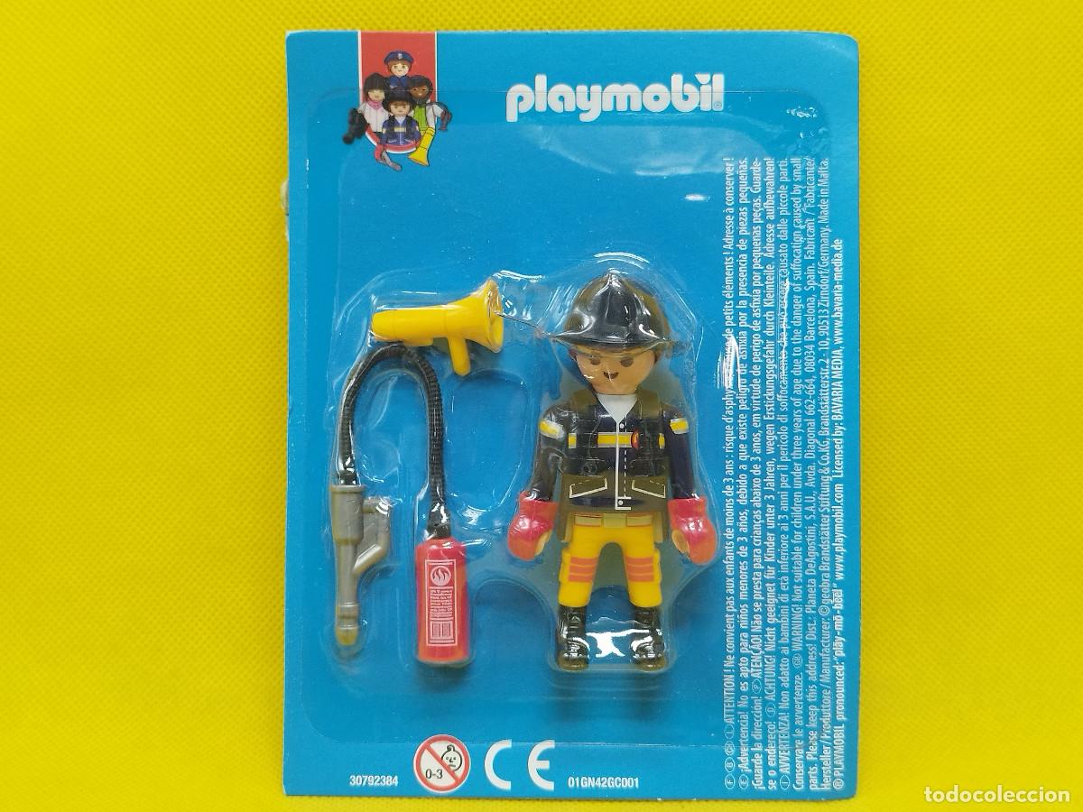 Playmobil: Playmobil Bombero colecci&oacute;n profesiones planeta