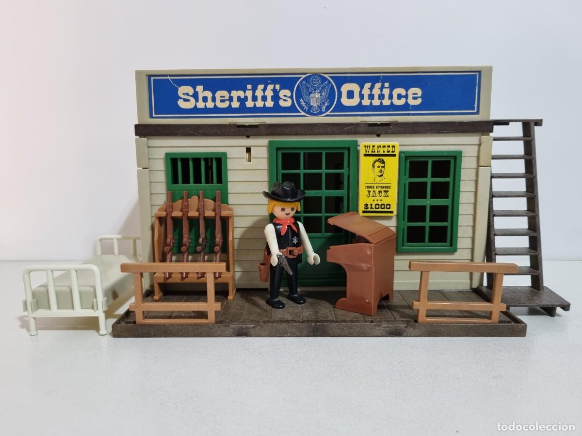 Playmobil: Playmobil 3423 Casa Antigua Oficina Sheriff Celda Carcel Prision Oeste Western