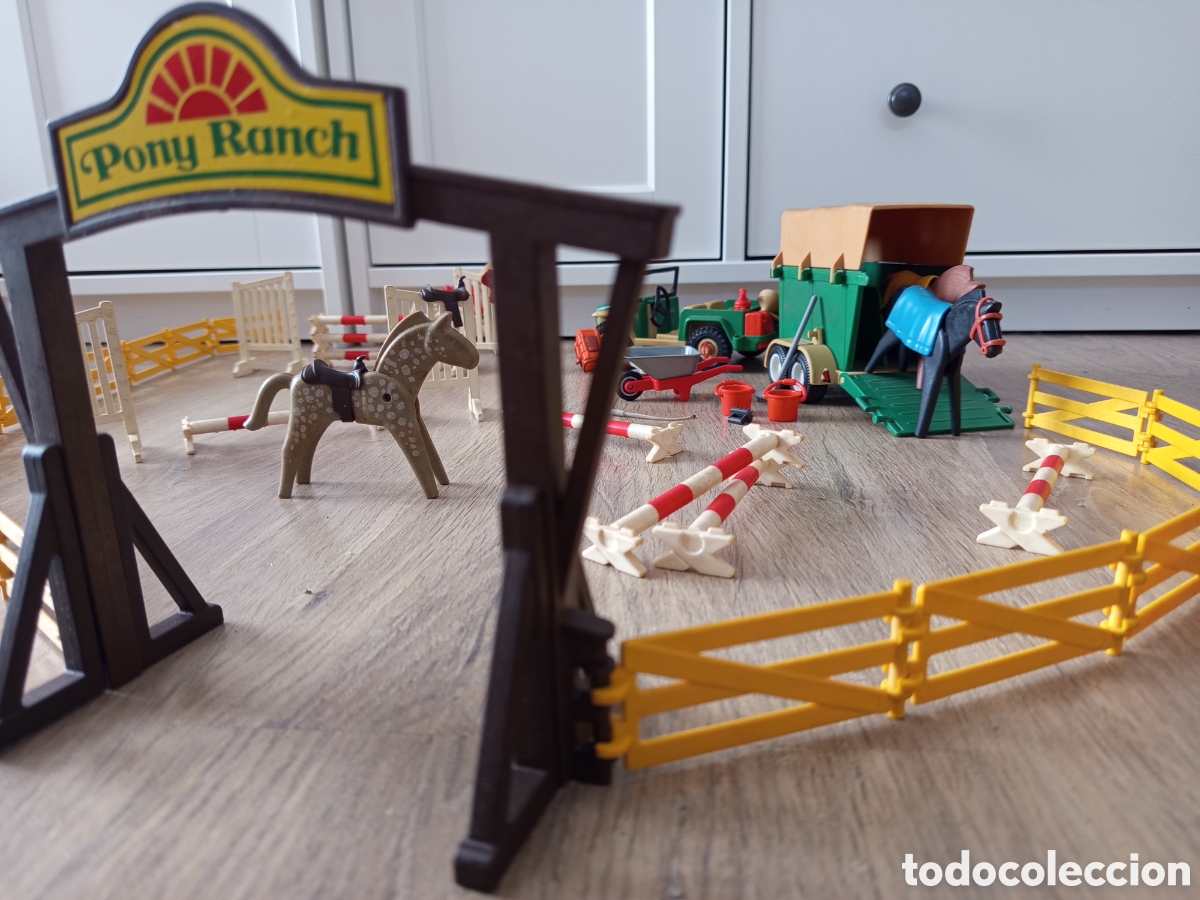 Playmobil: Pack Hipica con jeep y van