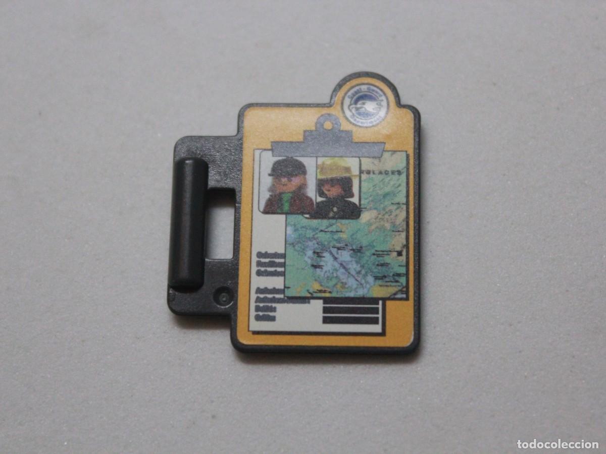 Playmobil: Accesorio playmobil tablero polic&iacute;a mapa ficha investigaci&oacute;n con asa