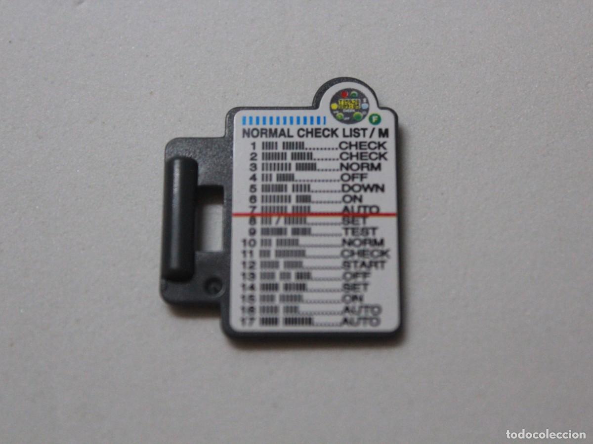 Playmobil: Accesorio playmobil panel lista de comprobaci&oacute;n t&eacute;cnico control maquinaria