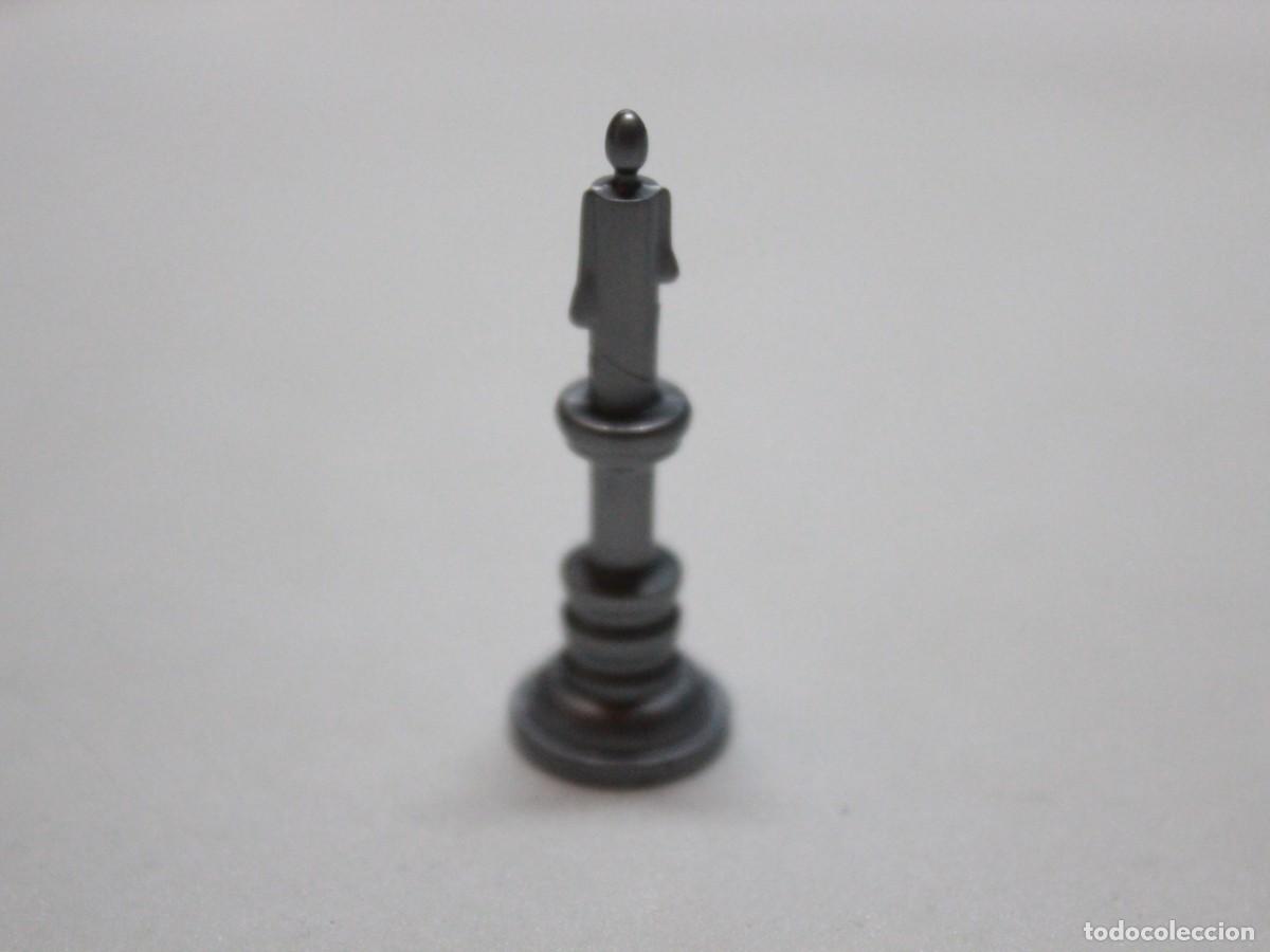 Playmobil: Accesorio playmobil candelabro gris vela medieval castillo casa