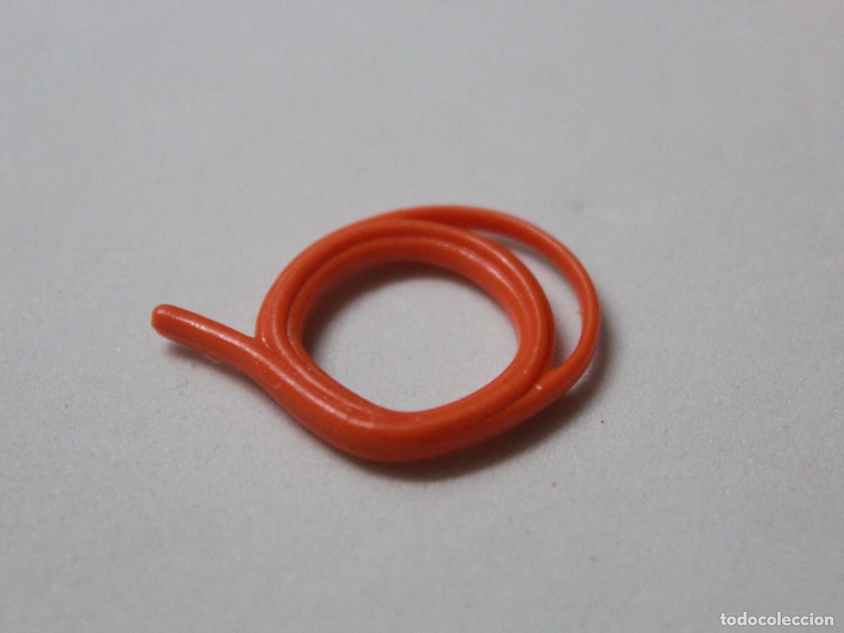 Playmobil: Accesorio playmobil cuerda naranja flexible barco rescate escalada