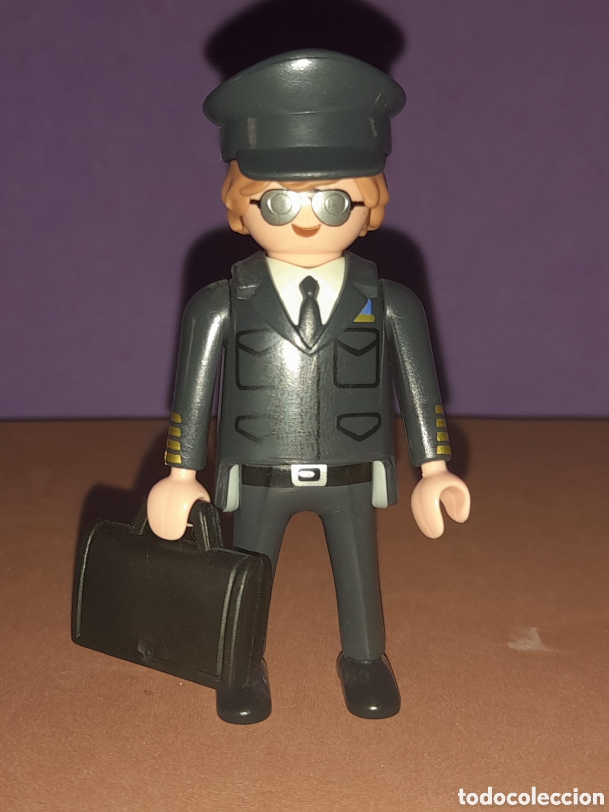 Playmobil: Playmobil figuras, piloto aerol&iacute;neas