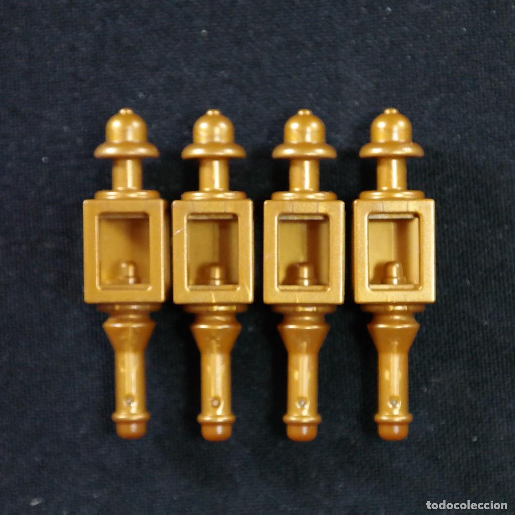 Playmobil: Playmobil 4 faroles dorados ☼
