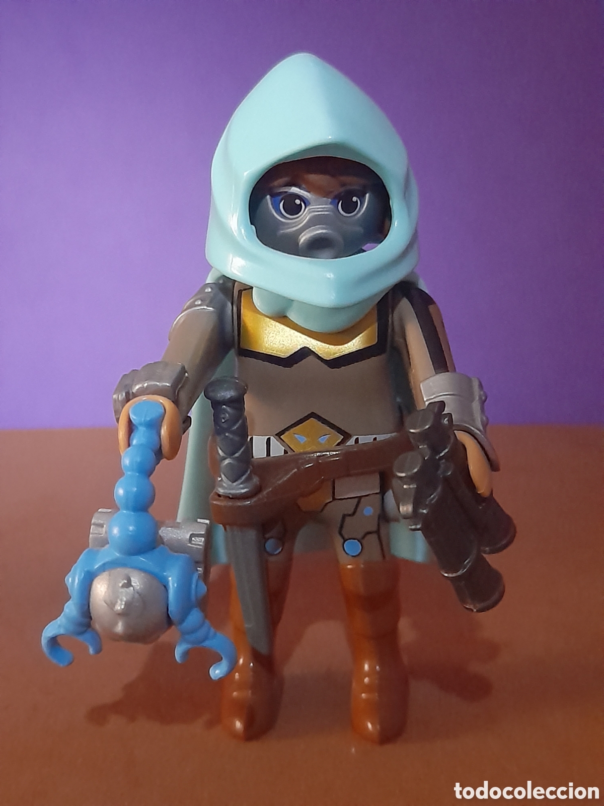 Playmobil: Playmobil figuras, guerrera con capucha
