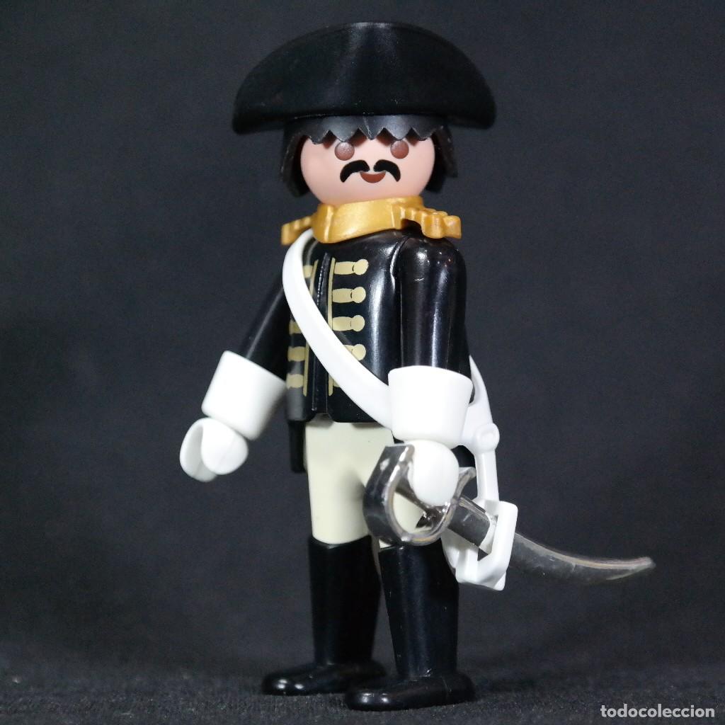 Playmobil: Playmobil soldado casaca negra☼