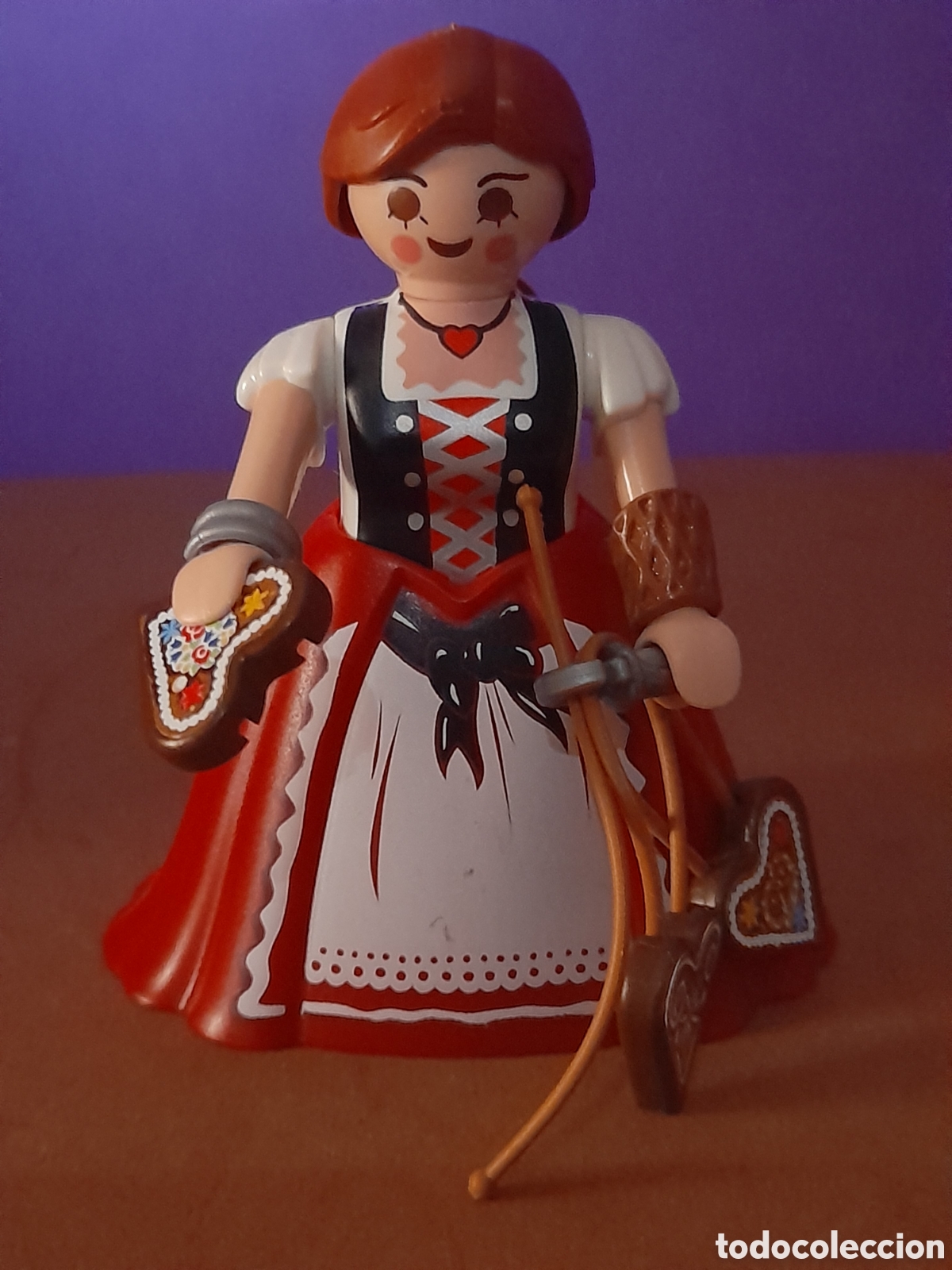 Playmobil: Playmobil figuras, vendedora de corazones de jengibre