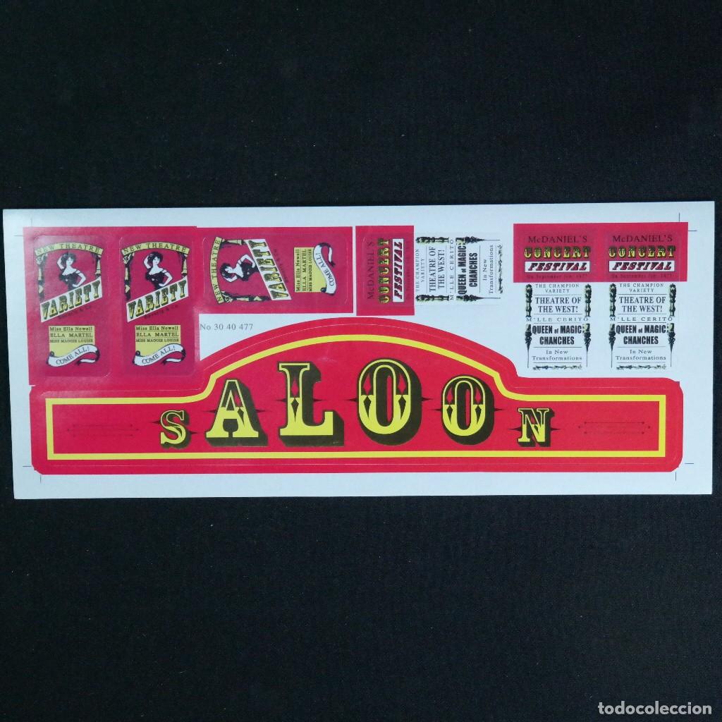 Playmobil: Playmobil calcomania saloon oeste ☼