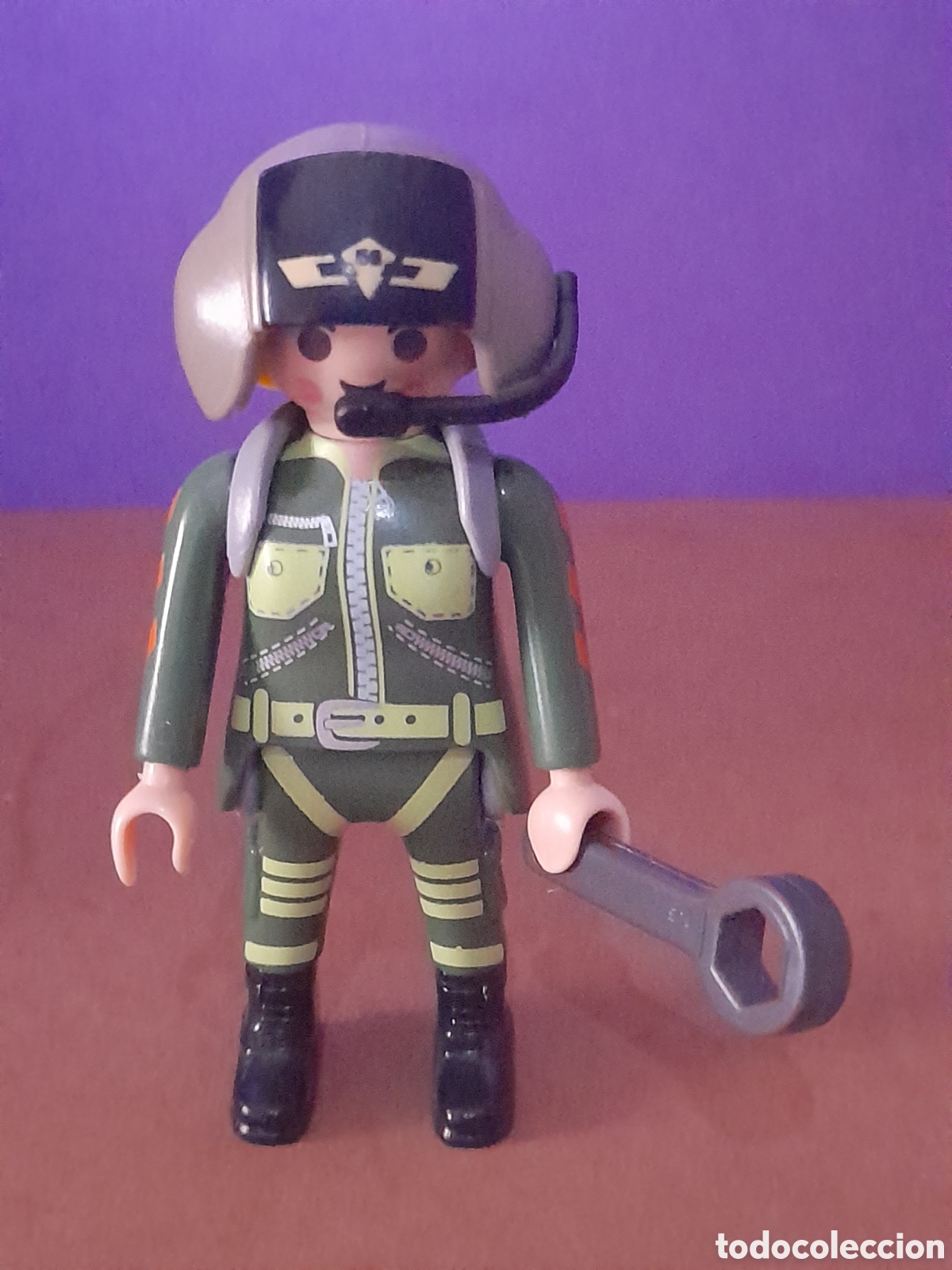 Playmobil: Playmobil figuras, piloto de helicoptero o aviadora