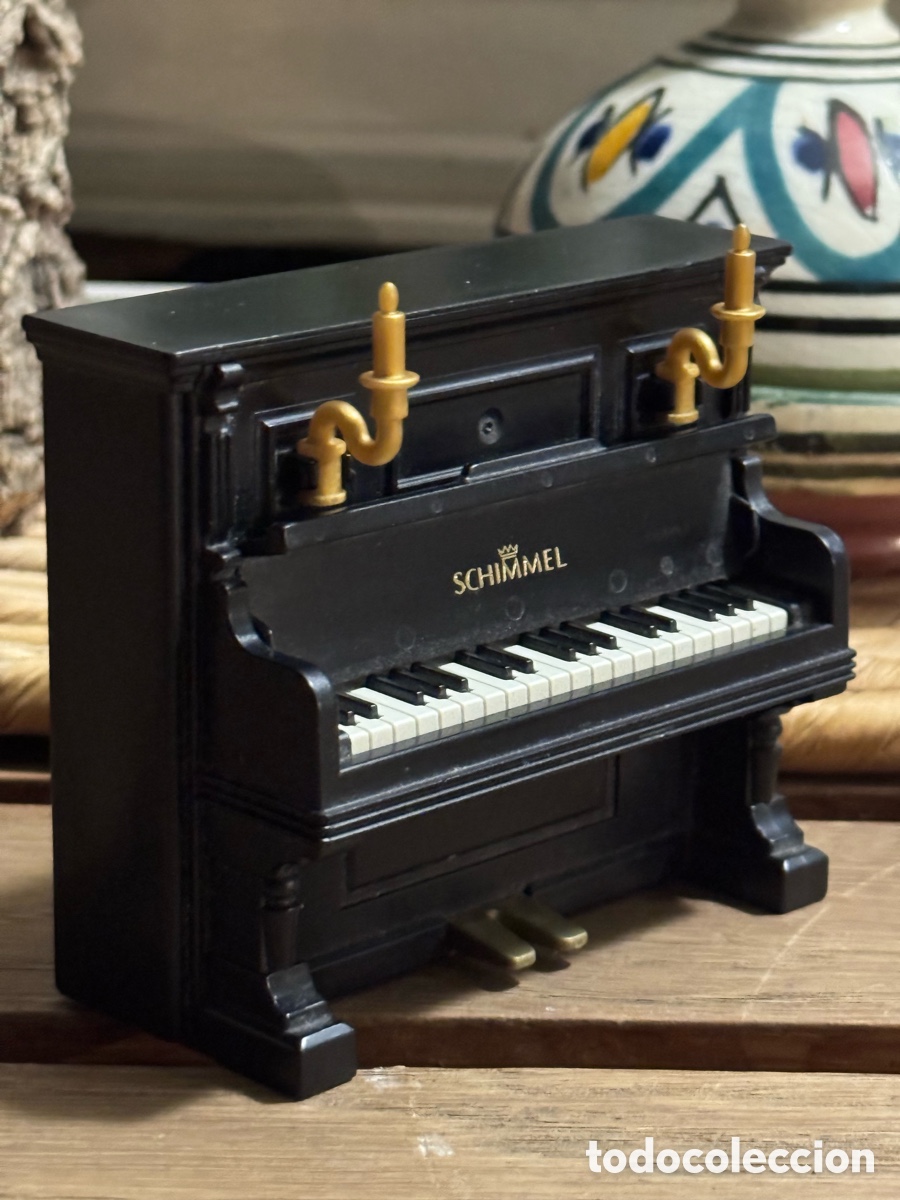 Playmobil: Playmobil Piano negro Schimmel vintage funciona