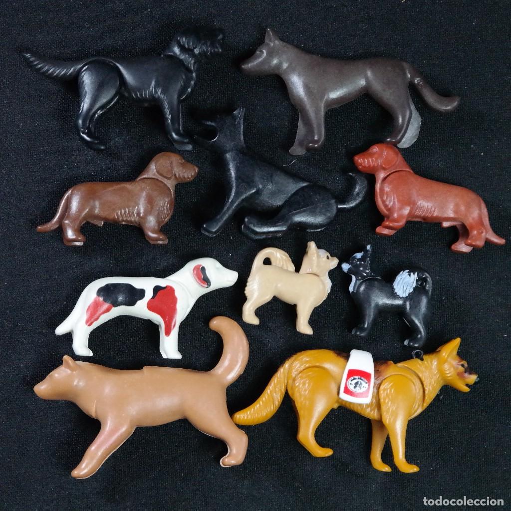Playmobil: Playmobil 10 perros ☼