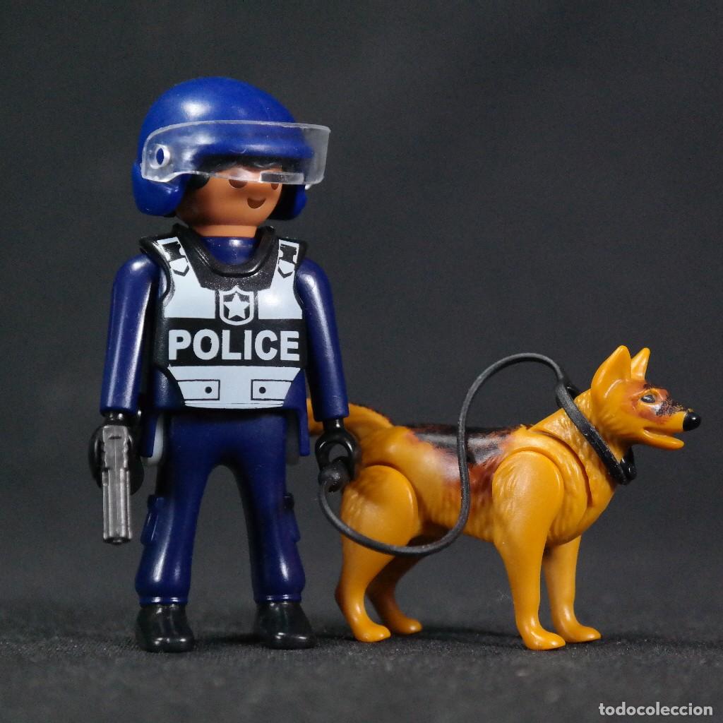 Playmobil: Playmobil policia con perro ☼