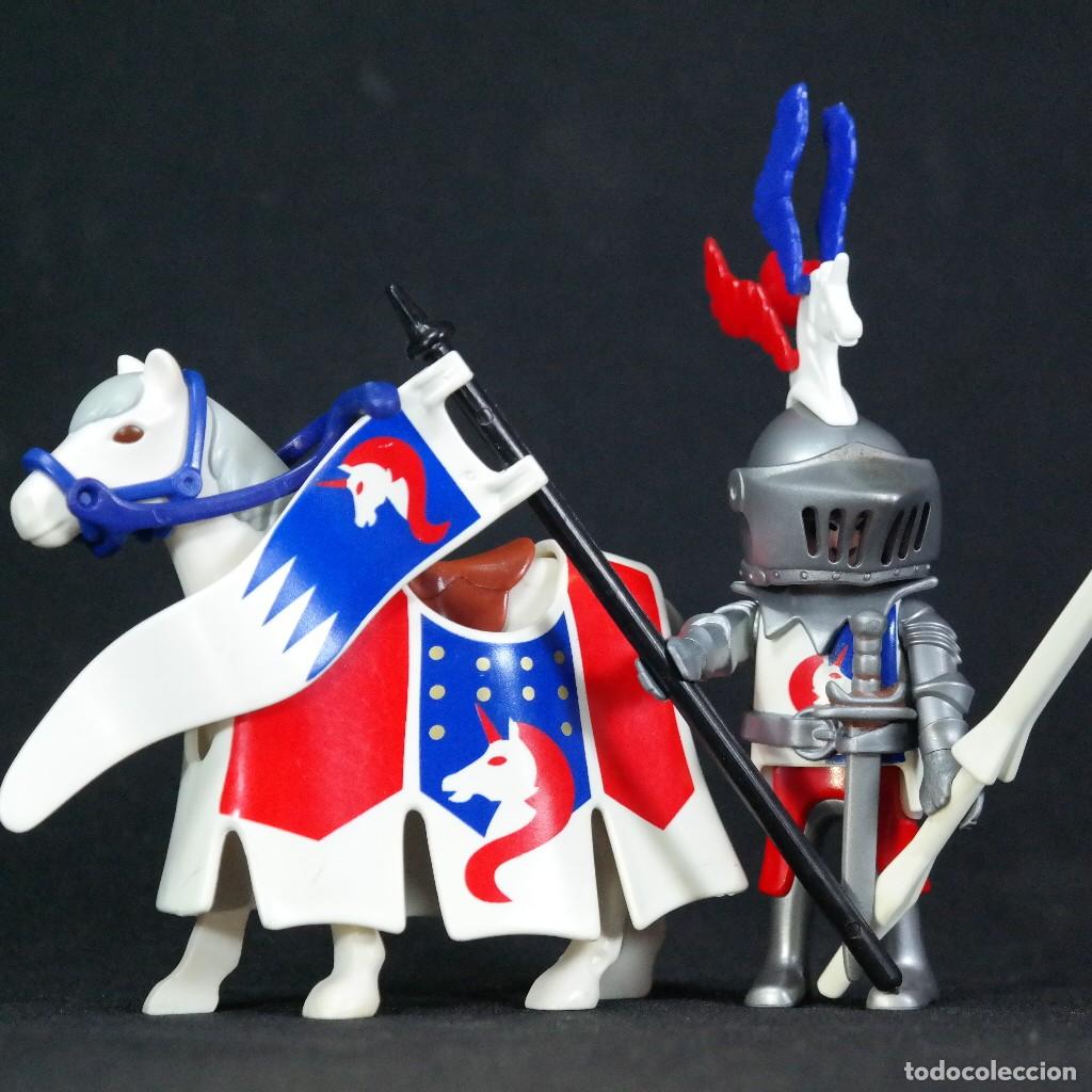 Playmobil: Playmobil caballero medieval con caballo ☼