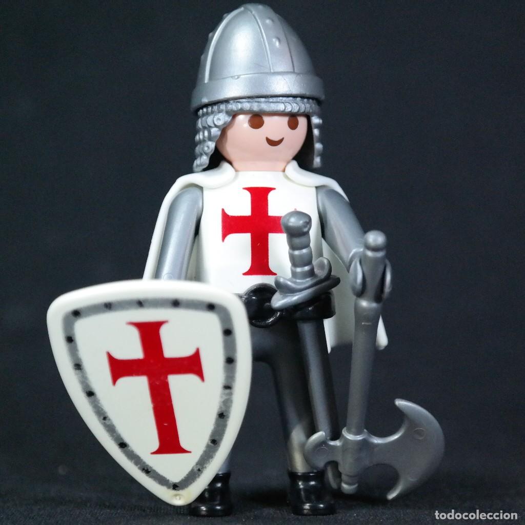 Playmobil: Playmobil caballero medieval cruzado ☼