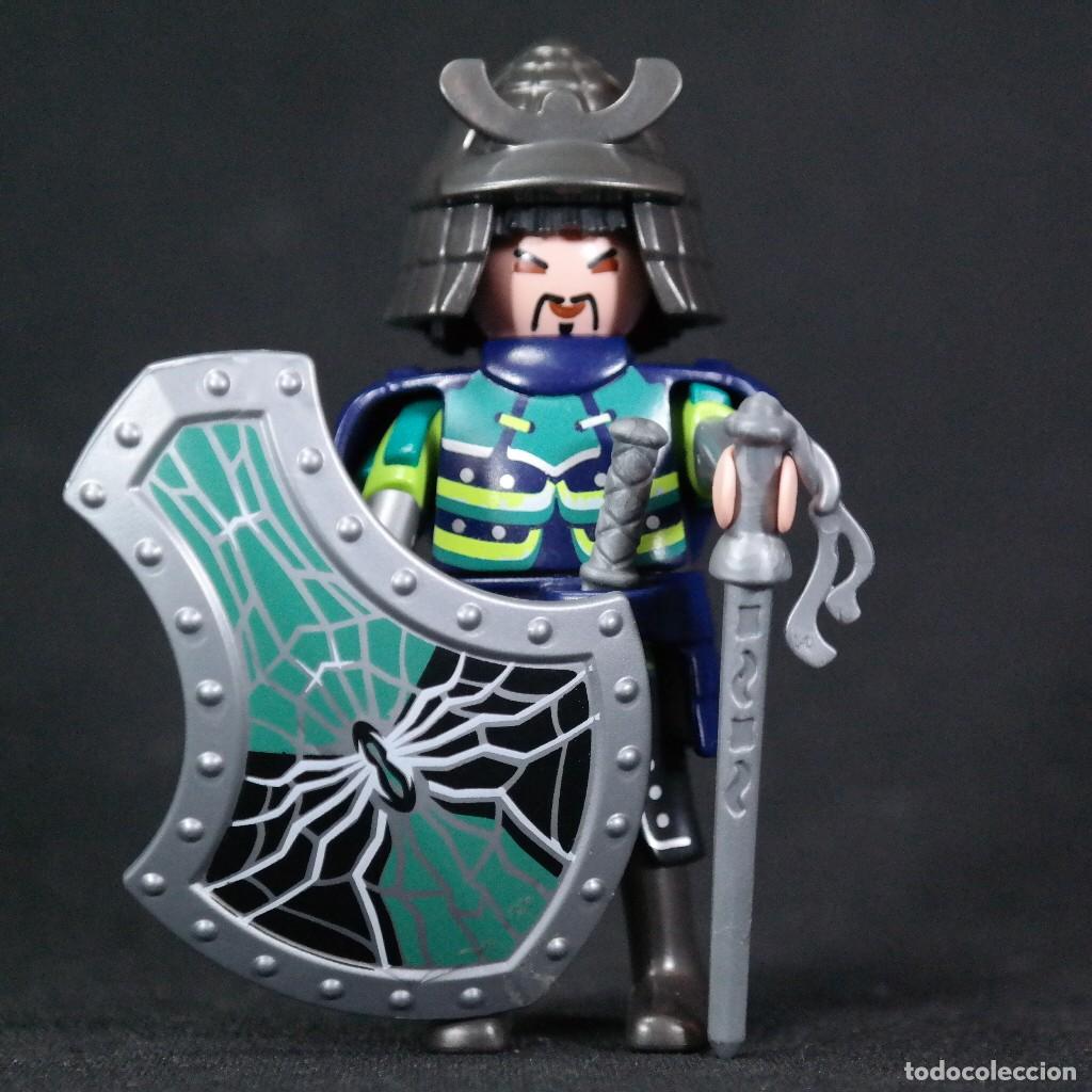Playmobil: Playmobil samurai con escudo☼