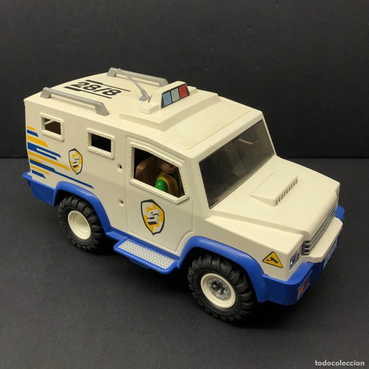 Playmobil: COCHE DE JUGUETE - VEHICULO BLINDADO DE POLICIA - PLAYMOBIL - INCLUYE 3 PLAYMOBILS - REF. 9371 / 26
