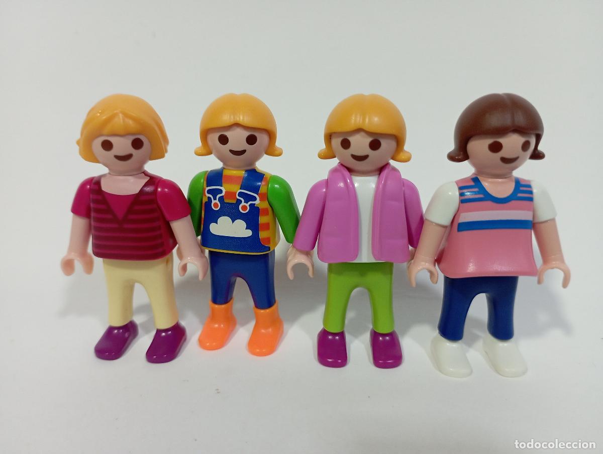Playmobil: PLAYMOBIL 4 FIGURAS NI&Ntilde;OS