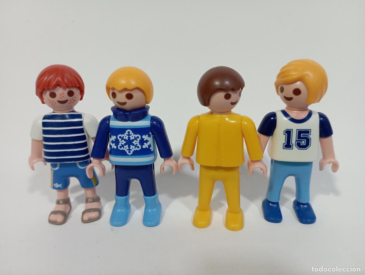 Playmobil: PLAYMOBIL 4 FIGURAS NI&Ntilde;OS
