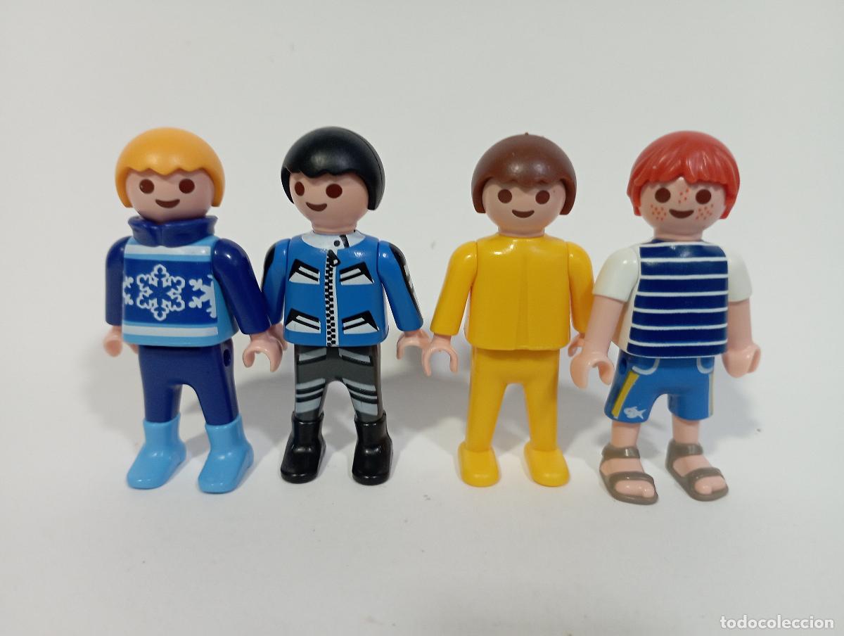 Playmobil: PLAYMOBIL 4 FIGURAS NI&Ntilde;OS