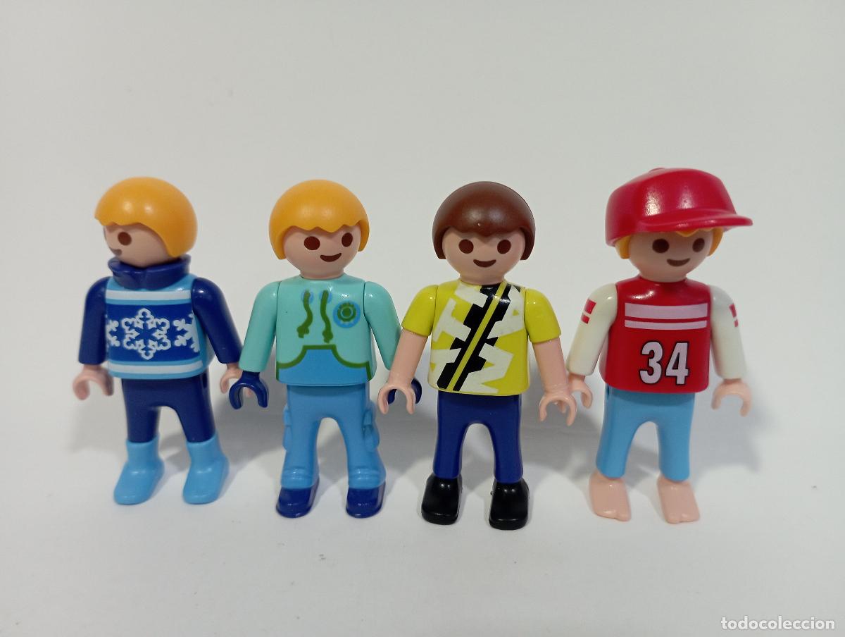Playmobil: PLAYMOBIL 4 FIGURAS NI&Ntilde;OS