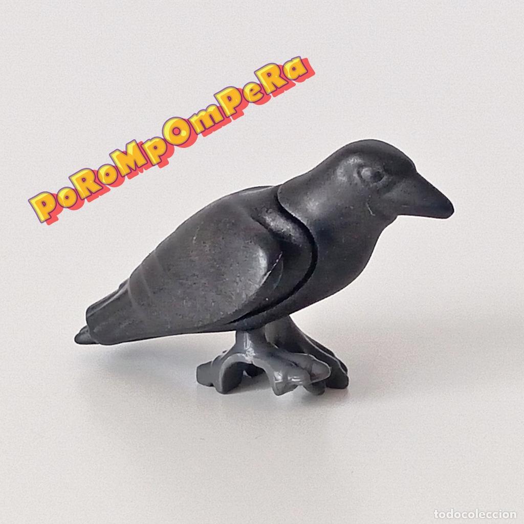 Playmobil: PLAYMOBIL cuervo alas plegadas ave animal T5