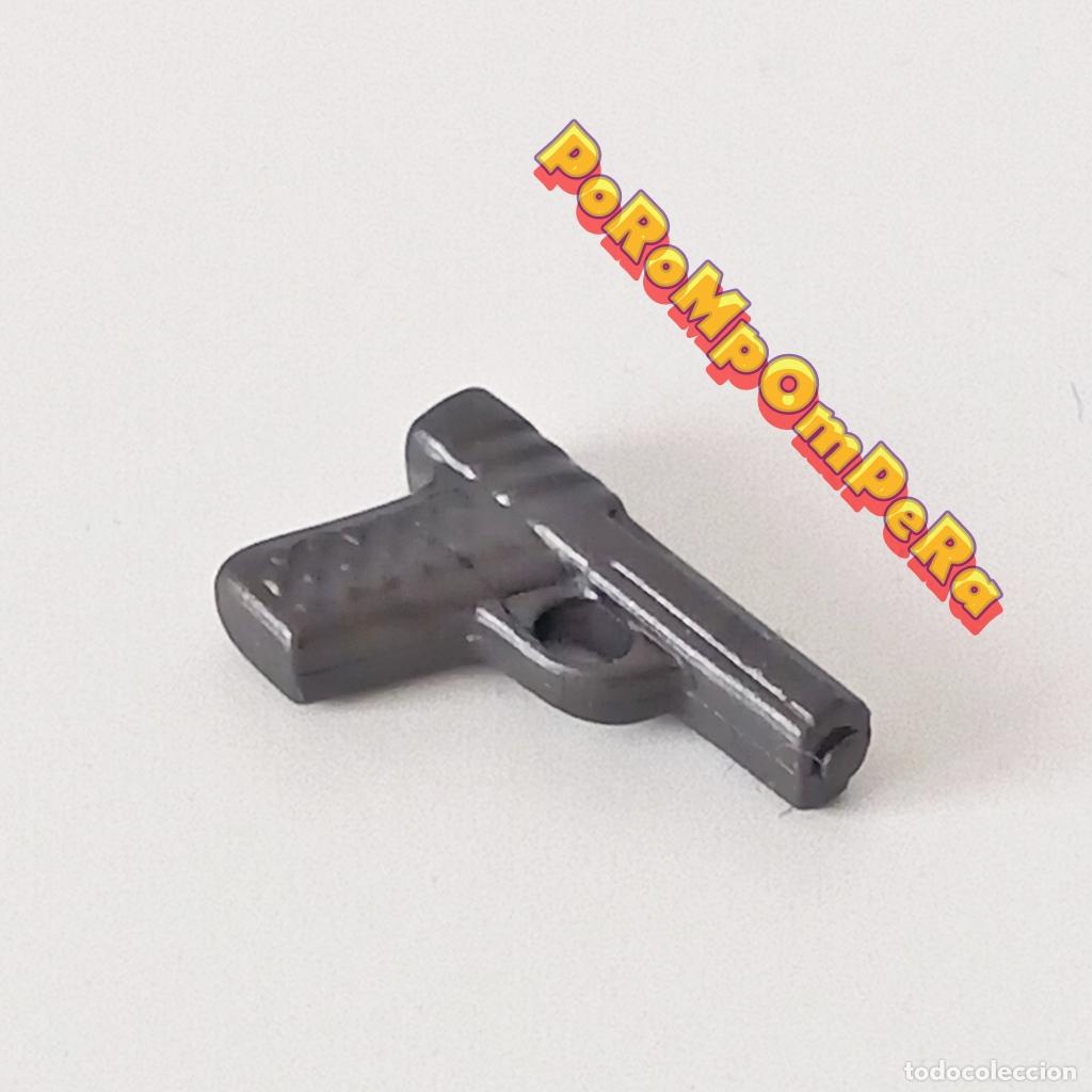 Playmobil: PLAYMOBIL pistola autom&aacute;tica revolver arma ladr&oacute;n polic&iacute;a - DIFERENTES SETS T5