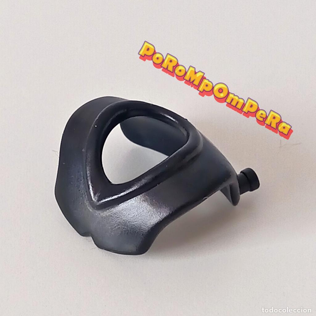 Playmobil: PLAYMOBIL pechera negra enganches traseros hombreras cuello CUSTOM/COMPLETAR caballero medieval T5