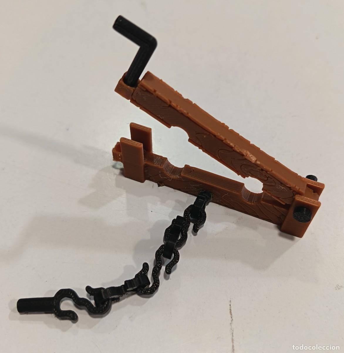 Playmobil: PLAYMOBIL CADENA , CEPO PARA PRESOS REALIZADO EN 3D