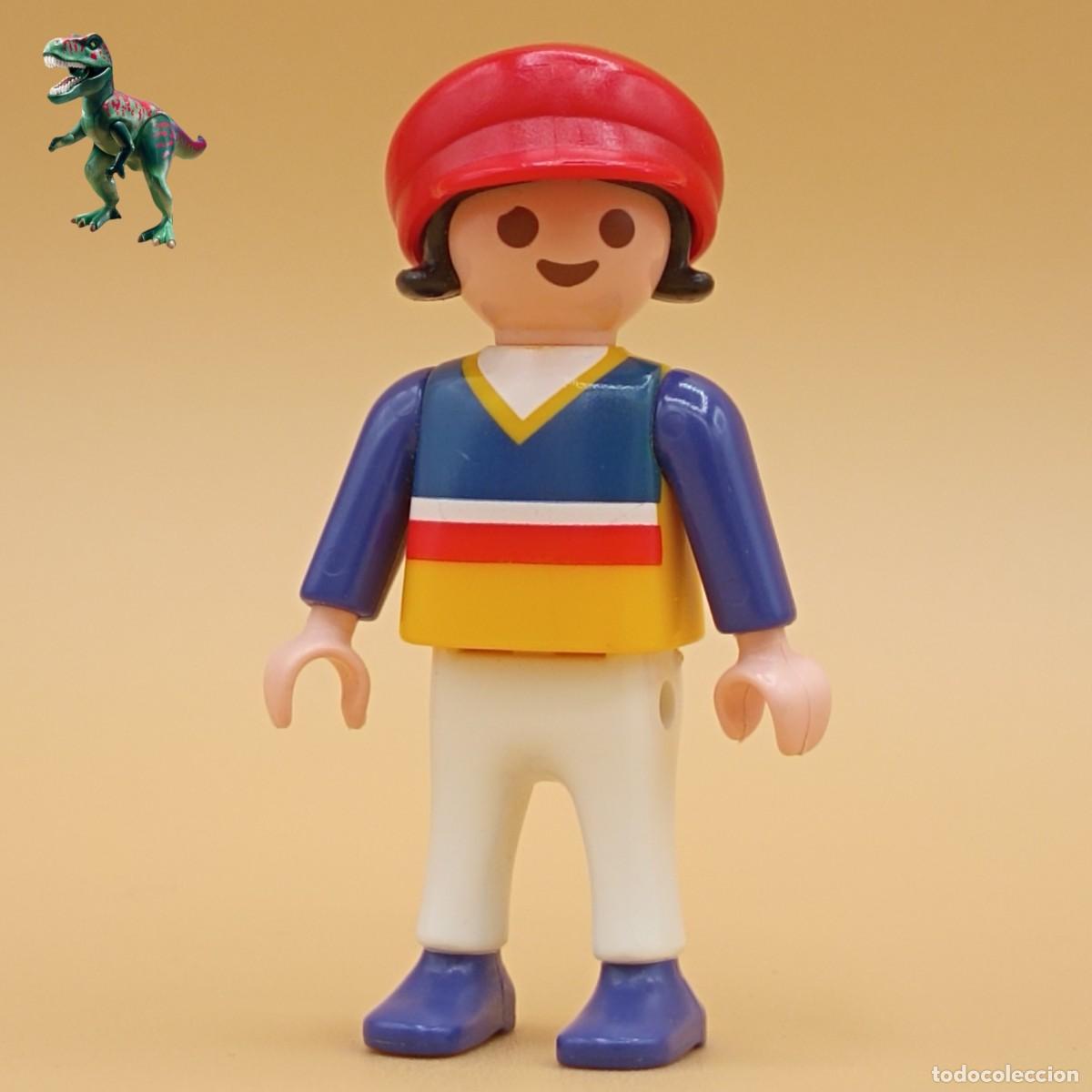 Playmobil: Playmobil figura ni&ntilde;a chica de campo rancho granja parque infantil city life 4600