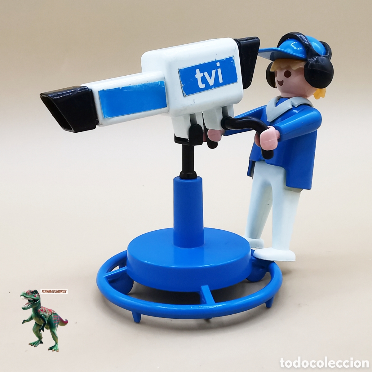 Playmobil: Playmobil camara television international tvi similar a 3468 3531 3571 camera tv estudio cine teatro
