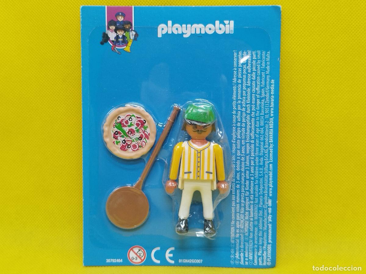 Playmobil: Playmobil Pizzero colecci&oacute;n profesiones