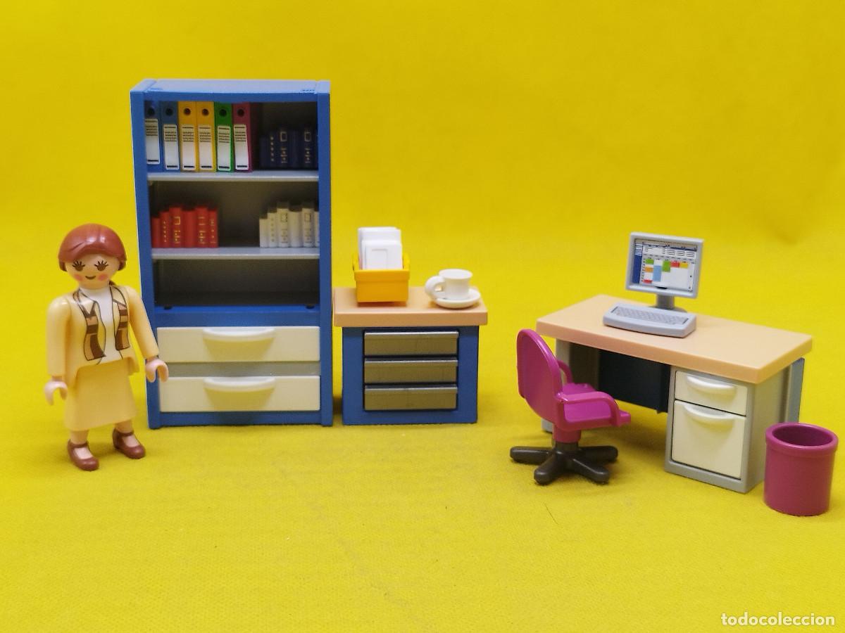 Playmobil: Playmobil Oficinista con muebles, despacho, secretaria, administrativa