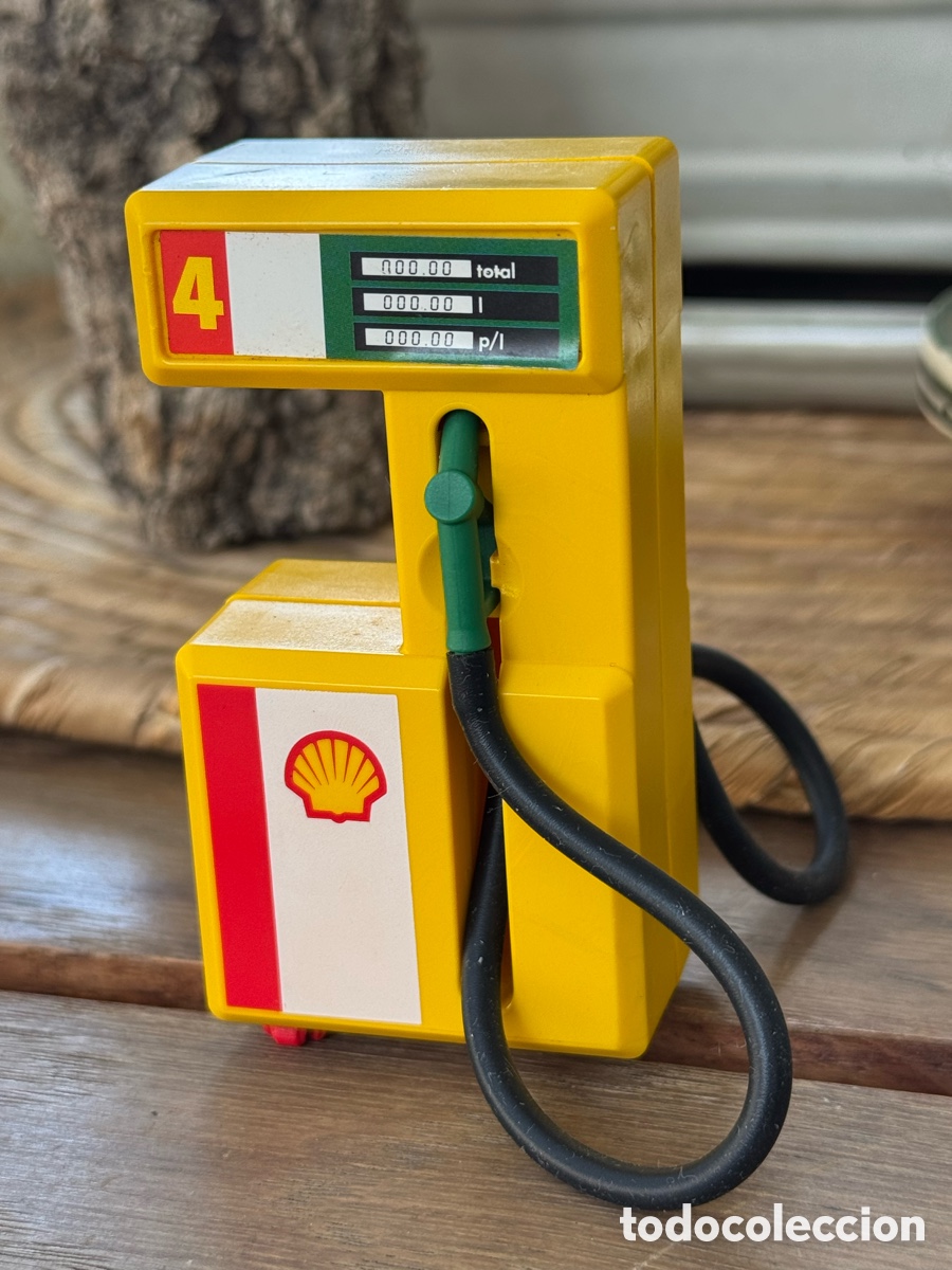 Playmobil: Playmobil surtidor gasolina Shell vintage