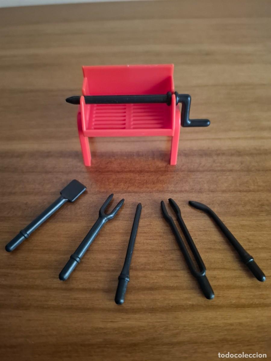 Playmobil: BARBACOA VINTAGE PLAYMOBIL