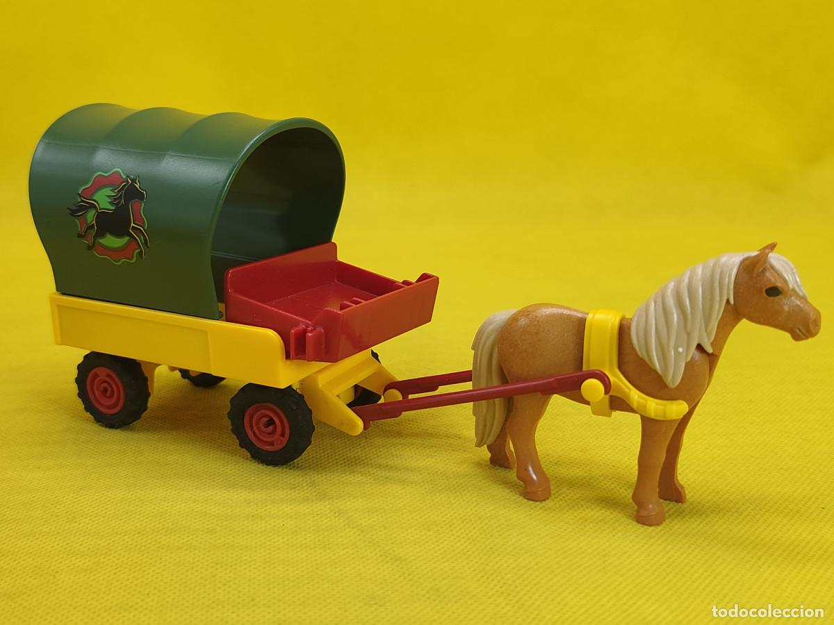 Playmobil: Playmobil Carro de ni&ntilde;os con poni