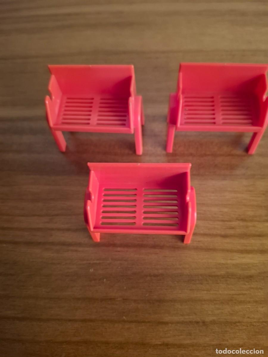 Playmobil: TRES BARBACOAS PLAYMOVIL VINTAGE