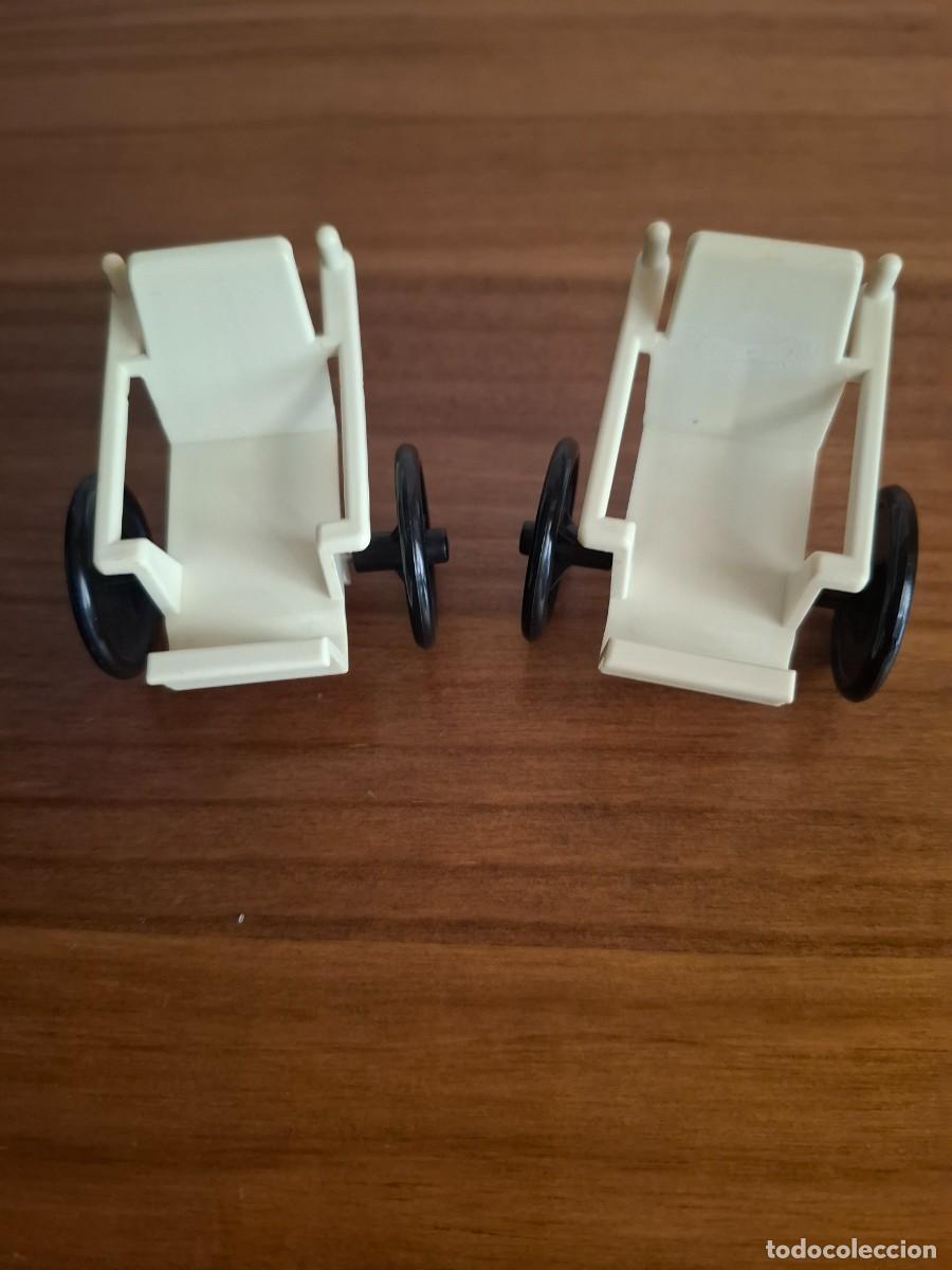 Playmobil: PLAYMOBIL VINTAGE DOS SILLAS DE HOSPITAL