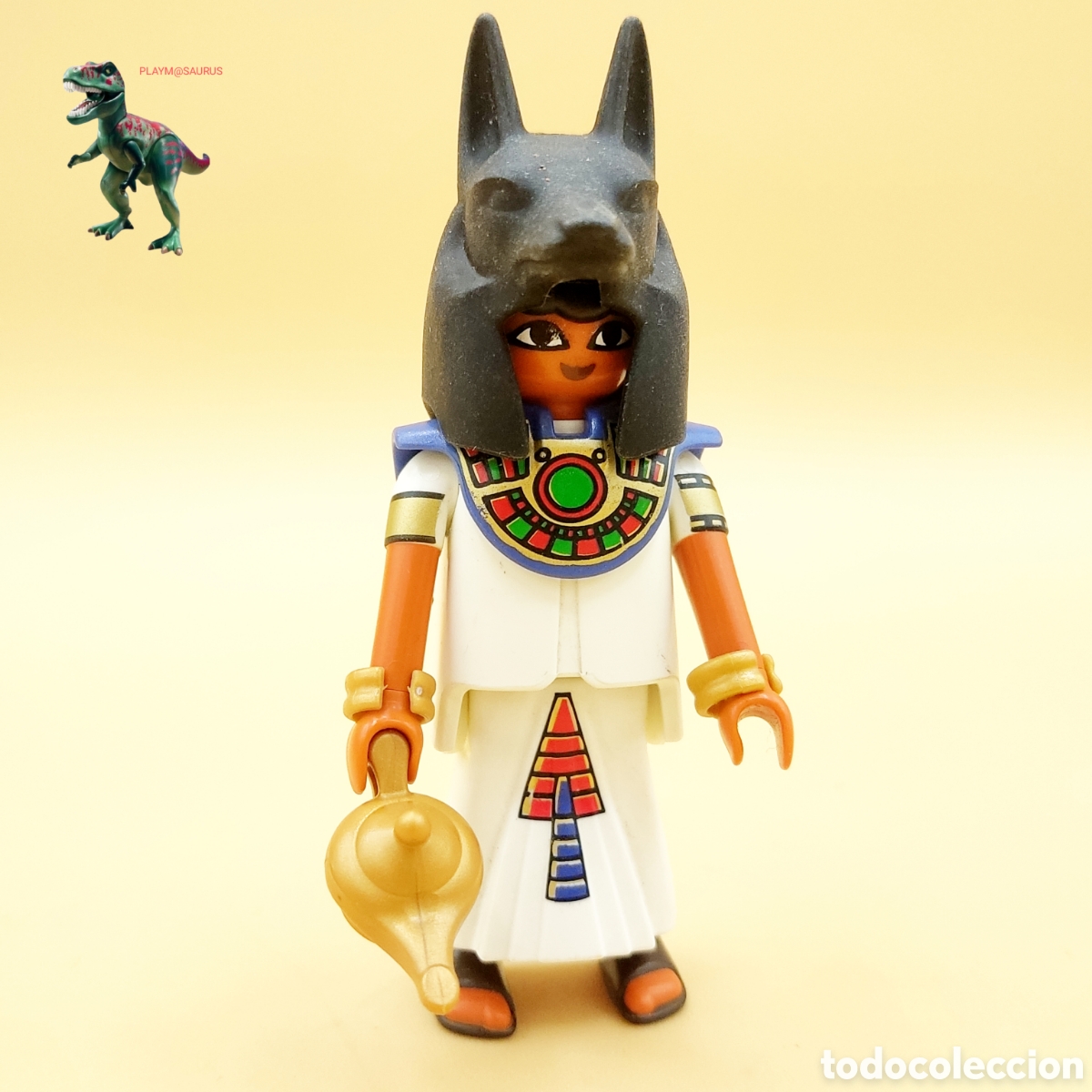 Playmobil: Playmobil figura guardia de anubis sacerdote piramide egipto 4240 4241 4242 4243 4244 cabeza chacal