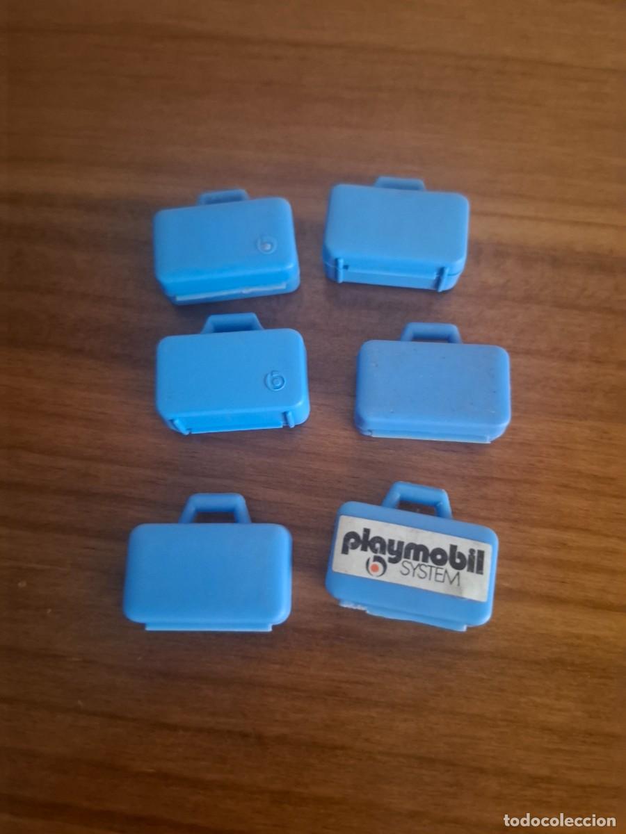 Playmobil: 6 MALETINES PLAYMOBIL