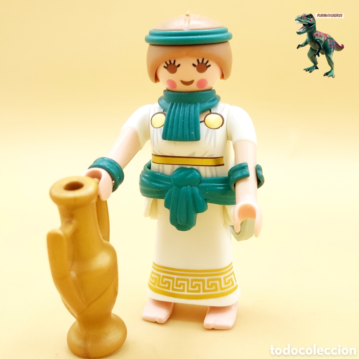 Playmobil: Playmobil figura mujer criada Cleopatra reina de Egipto esclava 4240 4241 4242 4243 4244 5386